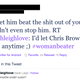 Image for article titled Woman Who Tweeted She'd Let Chris Brown Beat Her Inundated With Assault, Rape Threats